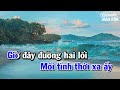 Karaoke Mưa Đêm Tỉnh Nhỏ Tone Nam Nhạc Sống 2023 | Karaoke Bảo Kim