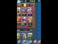 Case opening || arène 2 // clash royale