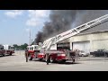 Commercial Structure Fire (Columbia Fire Department)