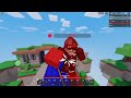 I Trolled TapWater By Pretending To Be SUS... (Roblox Bedwars)