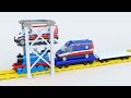 Magic Train fot Children | Vehicles - Cartoon Videos | Toy Trucks for Kids Toddlers