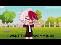 If swimming was banned || the reaction au || gacha club