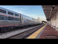Amtrak 161 In Orlando FL On P092 + Hornshows