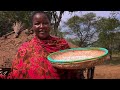 African Village life#cooking  Village steamed brown bread and Curry butter beans