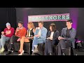 Full ‘Challengers’ movie Press Conference with Zendaya, Josh O’Connor, Mike Faist + Luca Guadagnino