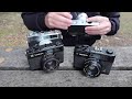 Comparing Yashica Electro 35 Camera Comparisn