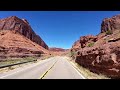 Driving Scenic Byway 128 - Moab to Interstate 70 in Utah - 2024 - 4K