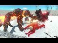 Infernals Army vs Dark Lava Golem Evolution in Lava Stadium Arena - Animal Revolt Battle Simulator