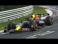 MERCEDES W11 vs RED BULL RB19 vs FERRARI F2004 at NORDSCHLEIFE