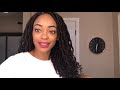 Half Up-Half Down + High Ponytail CROCHET BRAID PATTERN | NO LEAVE-OUT | ft. Outre Wavy Bahama Locs