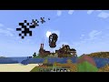 I flied my Zeppelin Base across 100 blocks in Base Minecraft Create (not Clockwork!)
