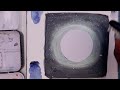 More Watercolor Planet in 5 Mins... 30 Day Sketchbook Challenge Day 9