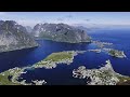 4K Lofoten Islands Scenic Drive | Å - Sandbotnen Bay - Rystad