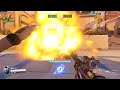 funny clip at round ending in overwatch