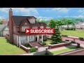 BASE GAME Family Home | The Sims 4 Stop Motion Build | NO CC