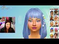 Making IDENTICAL TRIPLETS Look As Different As Possible in The Sims 4 (CAS Challenge)