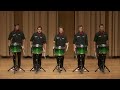 UNT Snare Drum Line: Bryce Gardner - Blue Sparkled Bungalow (2016)