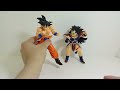 DBZ radits and gokou action figures