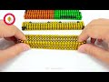 Magnetic Challenge - How to Make Caterpillar 555D Wheel Skidder From Magnet Balls - Magnet Ideas 4K