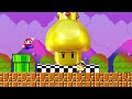 Super Mario Bros. but Mario and 999 Tiny Mario guide Giant BUTT Peach Maze