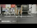 Deadlift Bar Drop Test - Texas, Kabuki, American Barbell