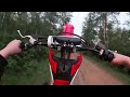 Crf230f wheelies and scrape