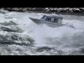 Salmon River Jet Boat Cramer Creek Rapid Idaho Viking