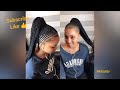 Latest Stunning Ghana Weaving Hairstyles for Unique and Elegant Black Ladies 💝🔥2024