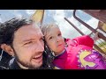 WHAT ARE THESE 🦝?  Surrounded by crazy raccoon animals in a Mexico WATER PARK with Adley Niko Navey