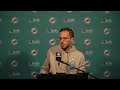 Mike McDaniel meets with the media after #MIAvsNE | Miami Dolphins