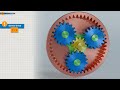 How does a planetary gear work? | Design and operating principle simply explained