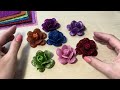 🔥 23 IDEAS 🔥🔥 Easy Flowers EVA Foam Sheet Flowers DIY Tutorial Crafts