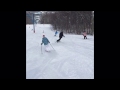 Lazy day on the slopes with the crew