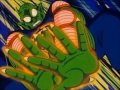 Goku's oozaru fist against King Piccolo (Bleach soundtrack)