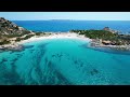 Sardinien 2022/06 Punta Molentis Beach einer der besten Strände Drone Dji Air 2s Wohnmobil