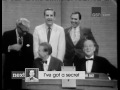 What's My Line? - G-T Game Show Hosts; PANEL: Sue Oakland, Mark Goodson (Jul 16, 1967)