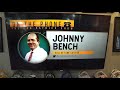 Johnny Bench remembers how 