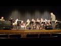 Fort Zumwalt North High School Jazz band with Reggie Thomas