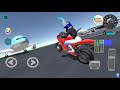 Super BIKE VS Bullet Train Gas station FUN POLICE Aeroplane Driving School- Best Android Gameplay HD