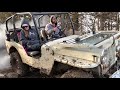 Vintage Willys Jeeps @ Tuttle Creek ORV February 2020