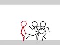 Power Vs Power stick man Animation