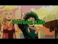 My Hero Academia Movie 1: Two Heroes (2018) Kill Count