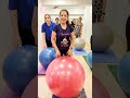 Energetic Gym Ball Routine