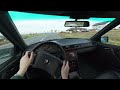 1991 Mercedes-Benz W124 (e300 24v) - POV TEST DRIVE with nice SOUND