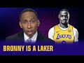 Stephen A. Smith says BRONNY JAMES is Trash (UNCUT VERSION)