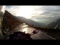 The Furka Pass (CH) in the early morning on my BMW K1600 GTL