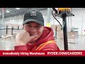 What Happens in the Warehouse- Ryder. 56. Warehouse Careers