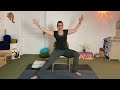 MOON SALUTATIONS | Seated Yoga Flow | Chair Yoga | Mindful Yoga with YogiBethC