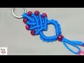 Macrame Keychain | Macrame Heart Shape Keychain