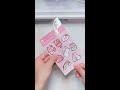 DIY sticker pink cat 🌸🐱🌷 #diycrafts #sticker #asmr